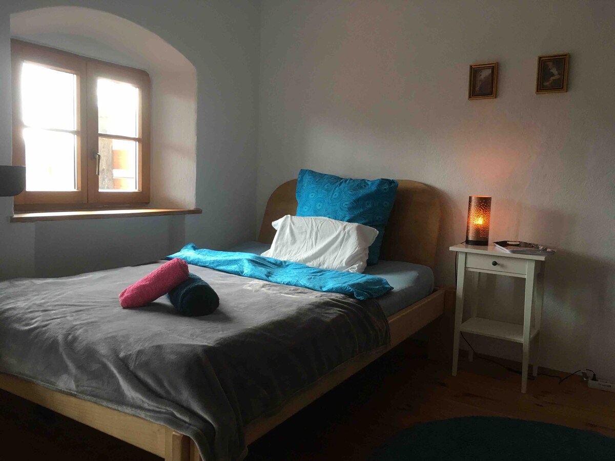 großes Zimmer im Münchner Süden