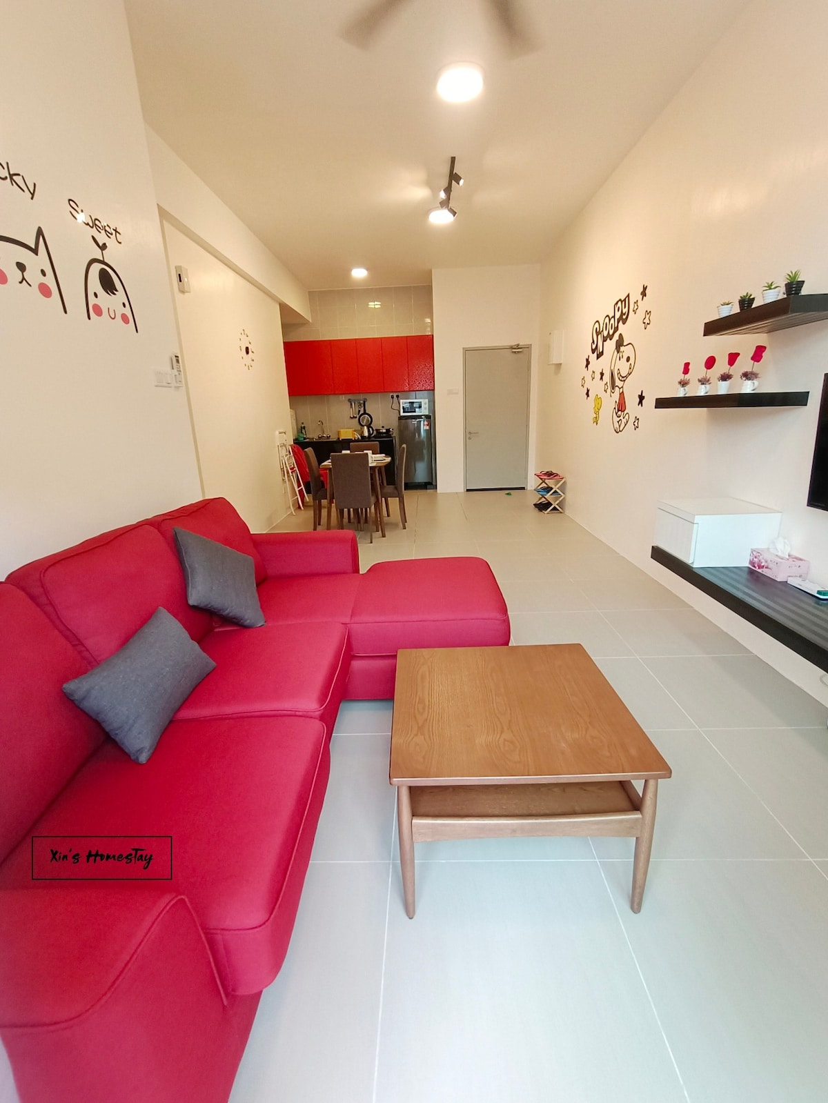 Xin 's homeestay 2BR at Golden Hill Night Market