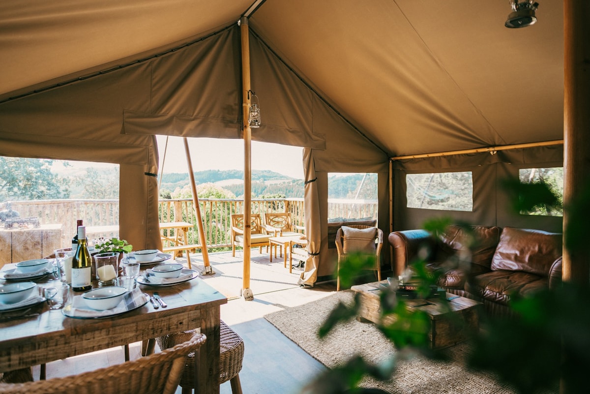 Exe Valley Glamping - “OTTERS HOLT”