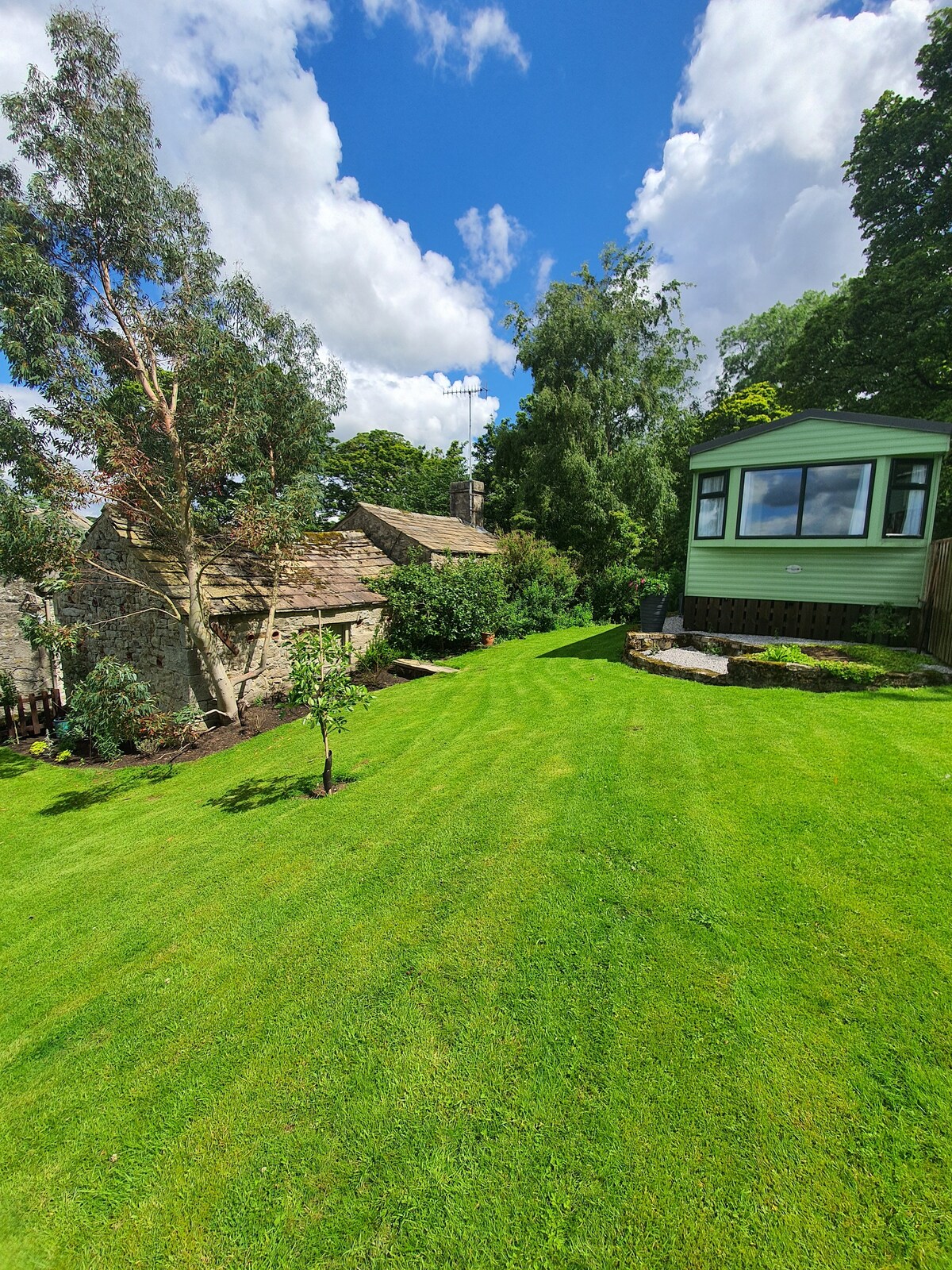 Howgill Caravans-Fell View- Yorkshire Dales Lodge,美国