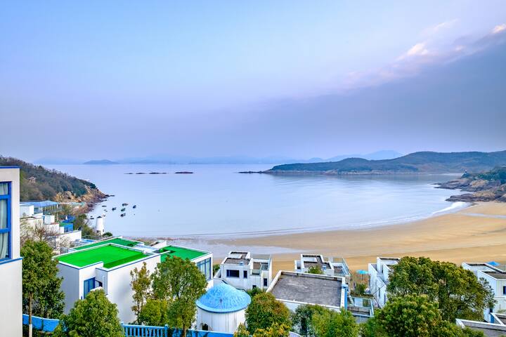 一线海景私家美墅,舟山秀山岛爱琴海度假别墅(揽月)
