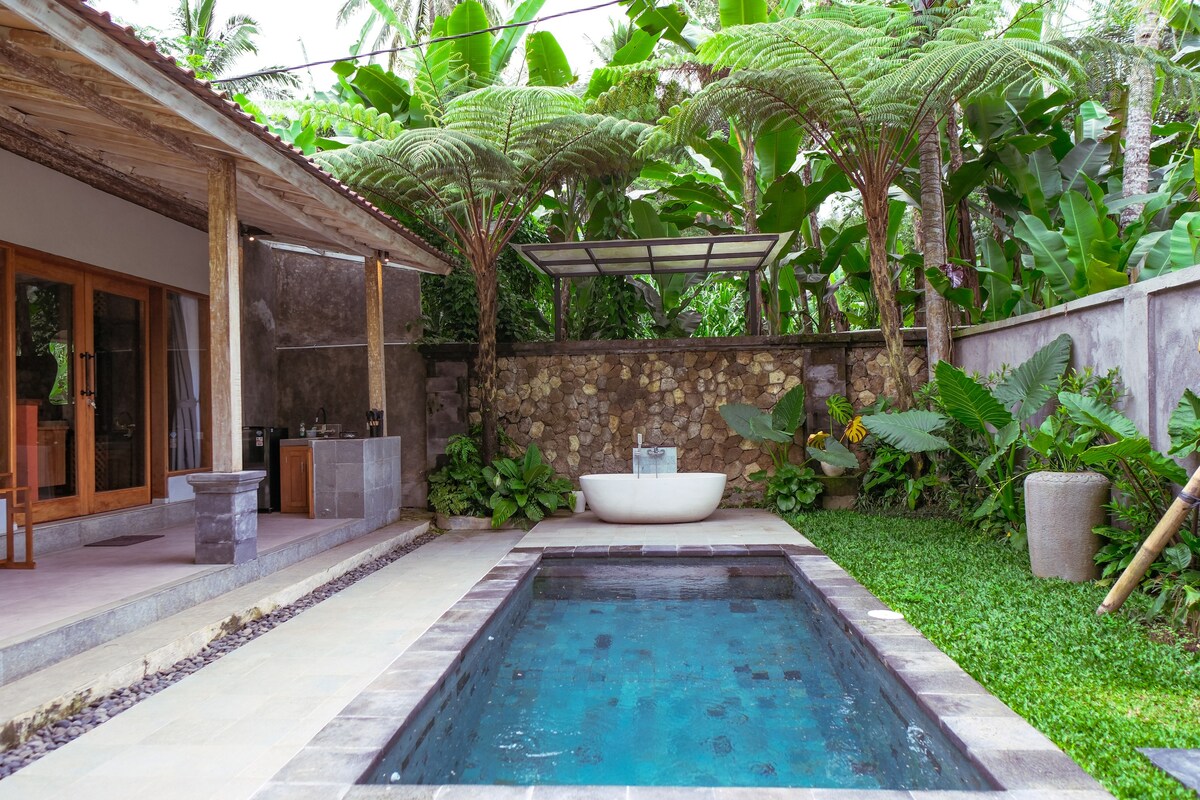 1 BR Private house #pool #Bathub