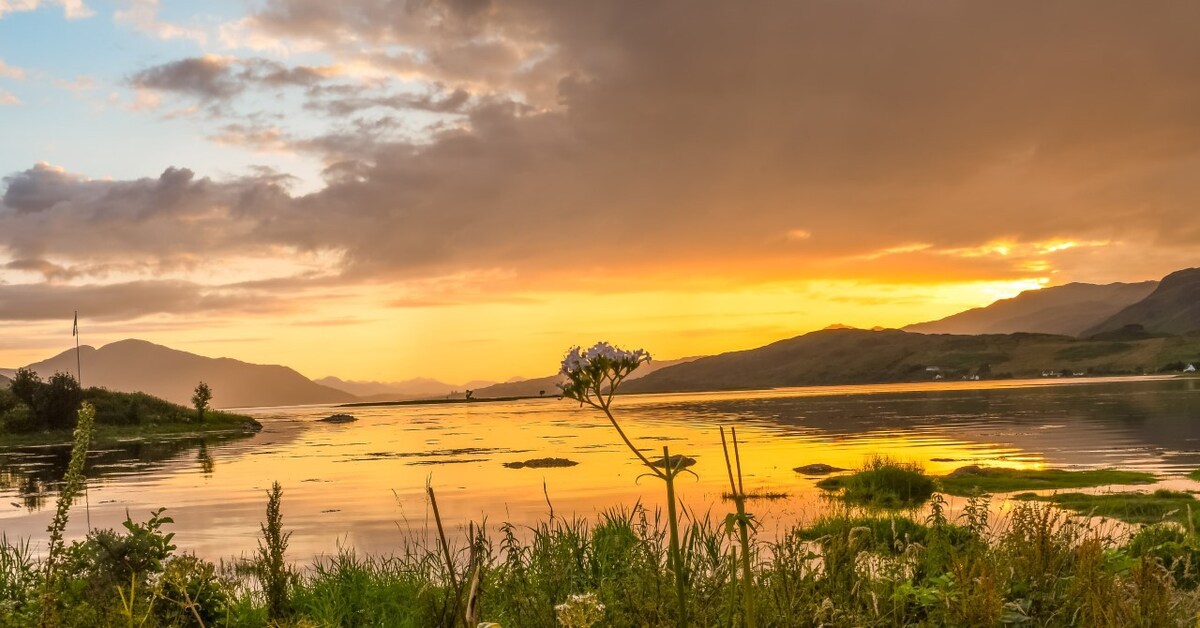 苏格兰西高地（ West Highlands ）的Lochside Lodge, Dornie