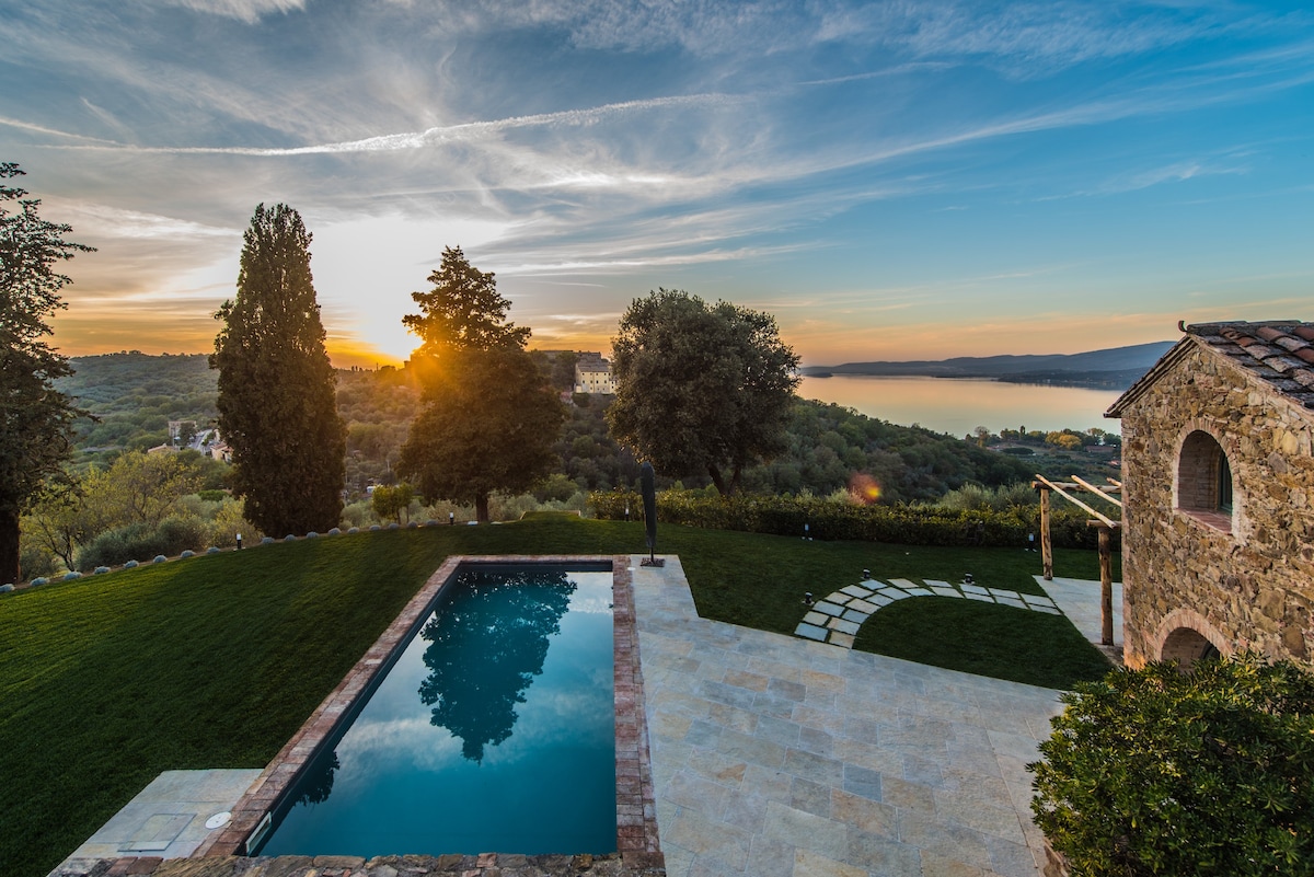 Villa la Cotogna Luxury stay lake view