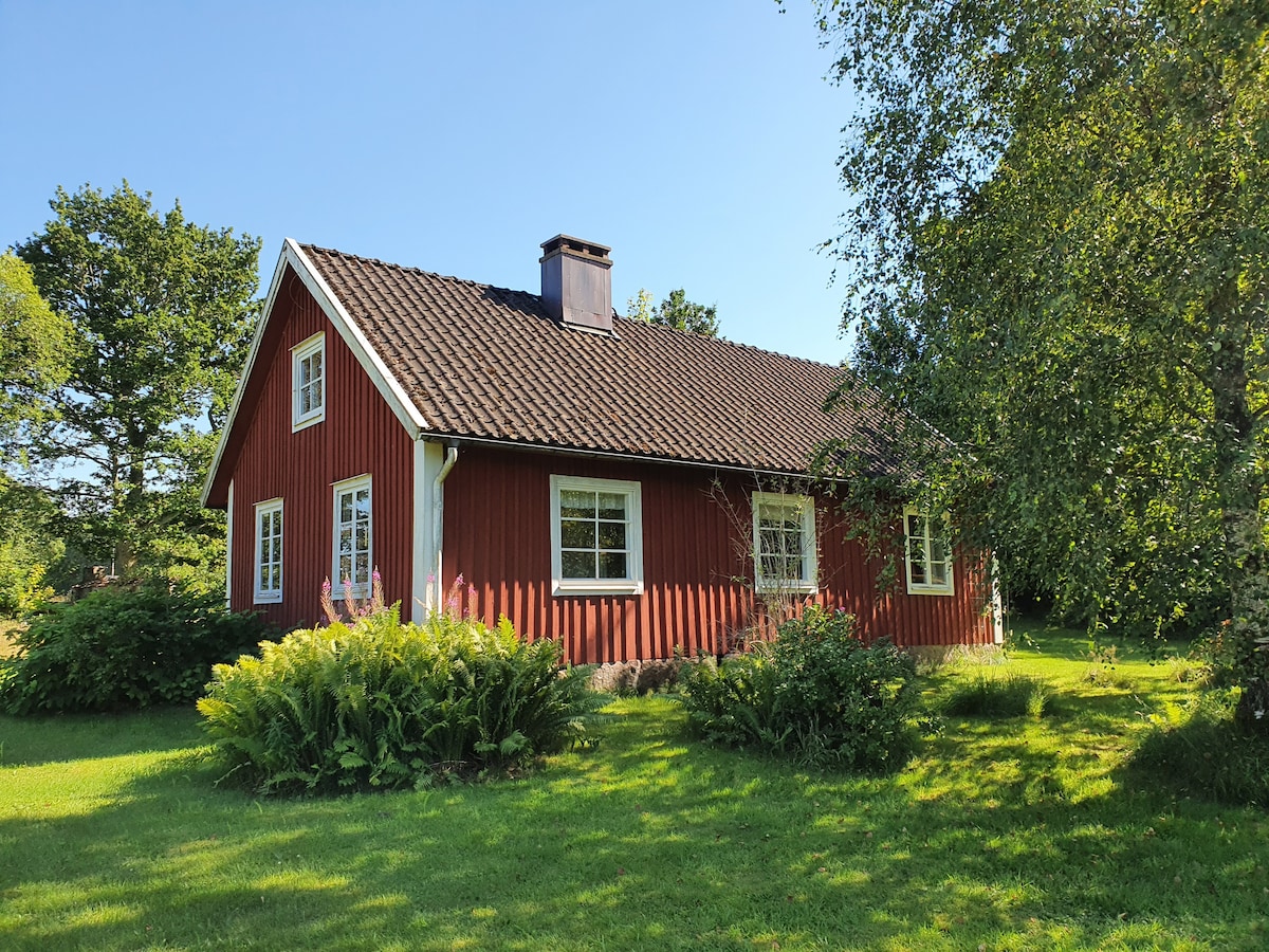 Småland小屋，靠近博尔门湖