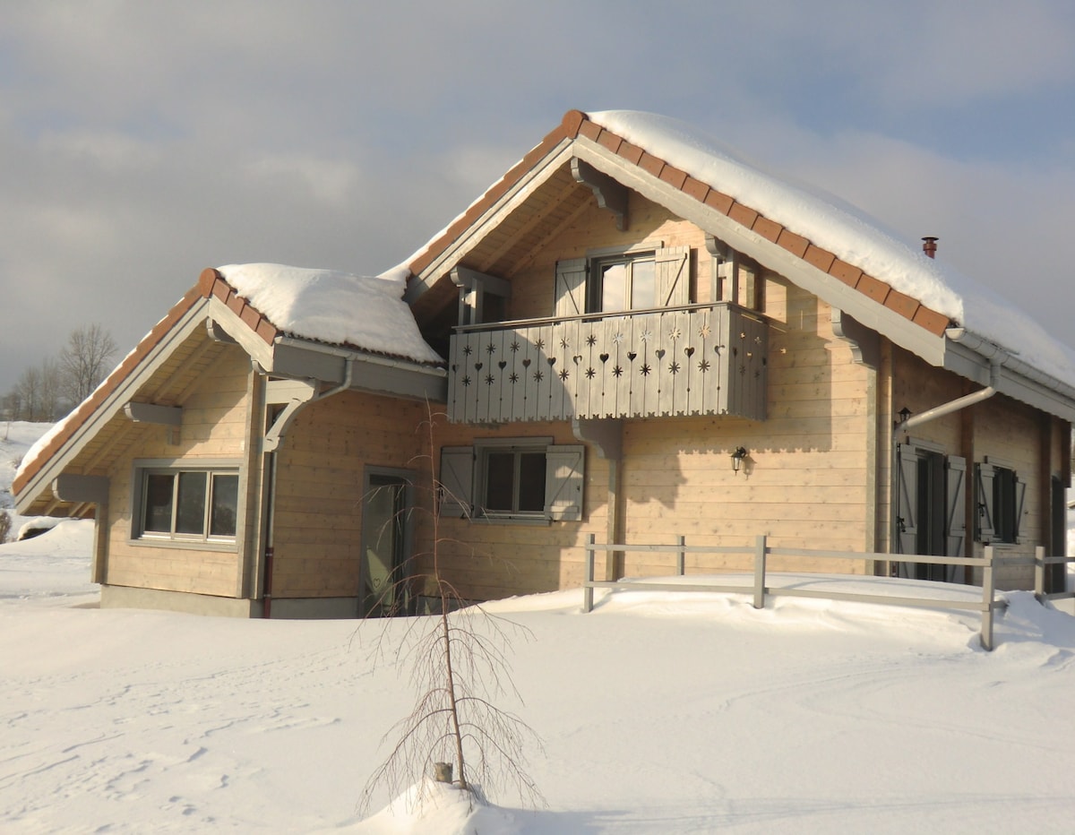 Chalet 4 étoiles dans le Jura