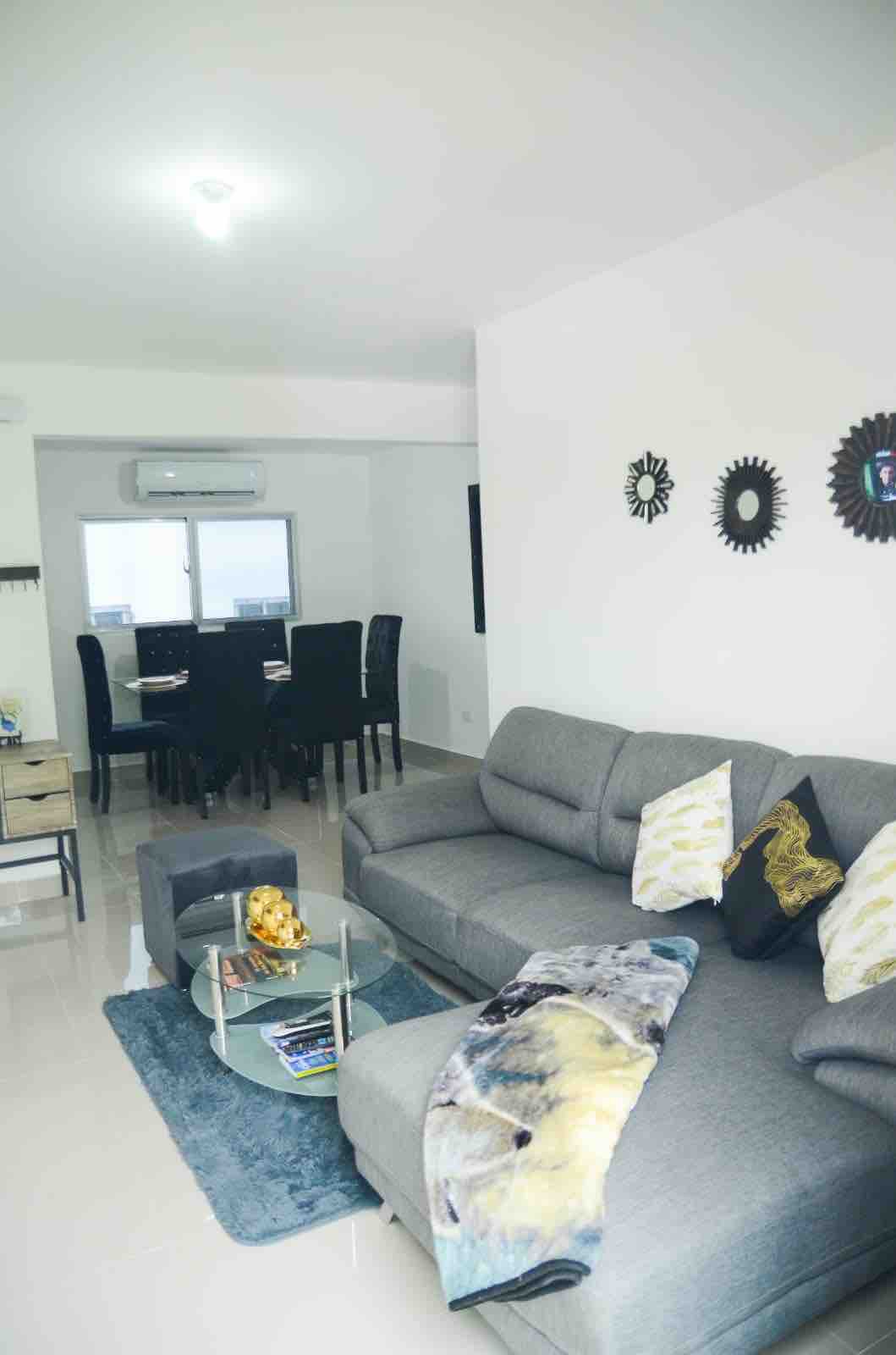 lovely 3 bedroom apt 7min from santiago airport