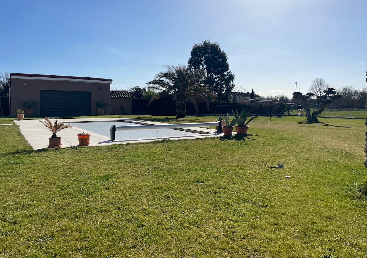 Magnifique villa avec piscine chauffée