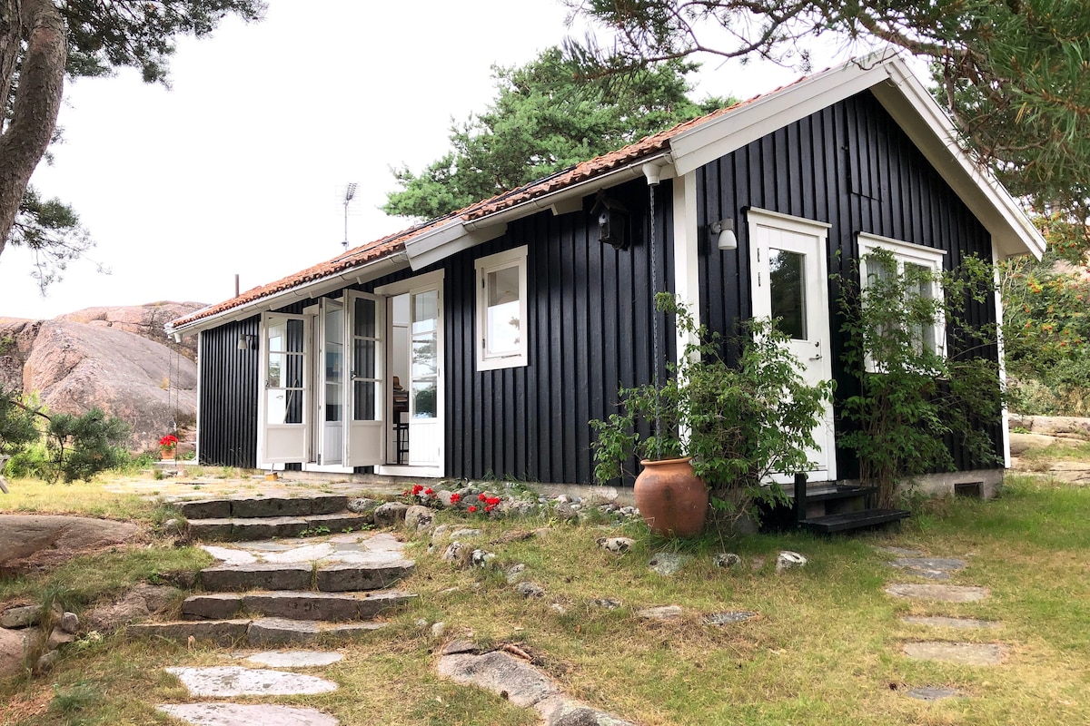 Fjällbacka海滨花园的房子