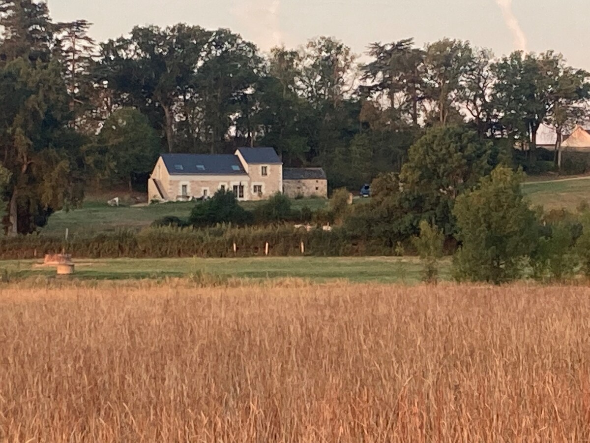 Maison de charme 10 personnes avec vue unique