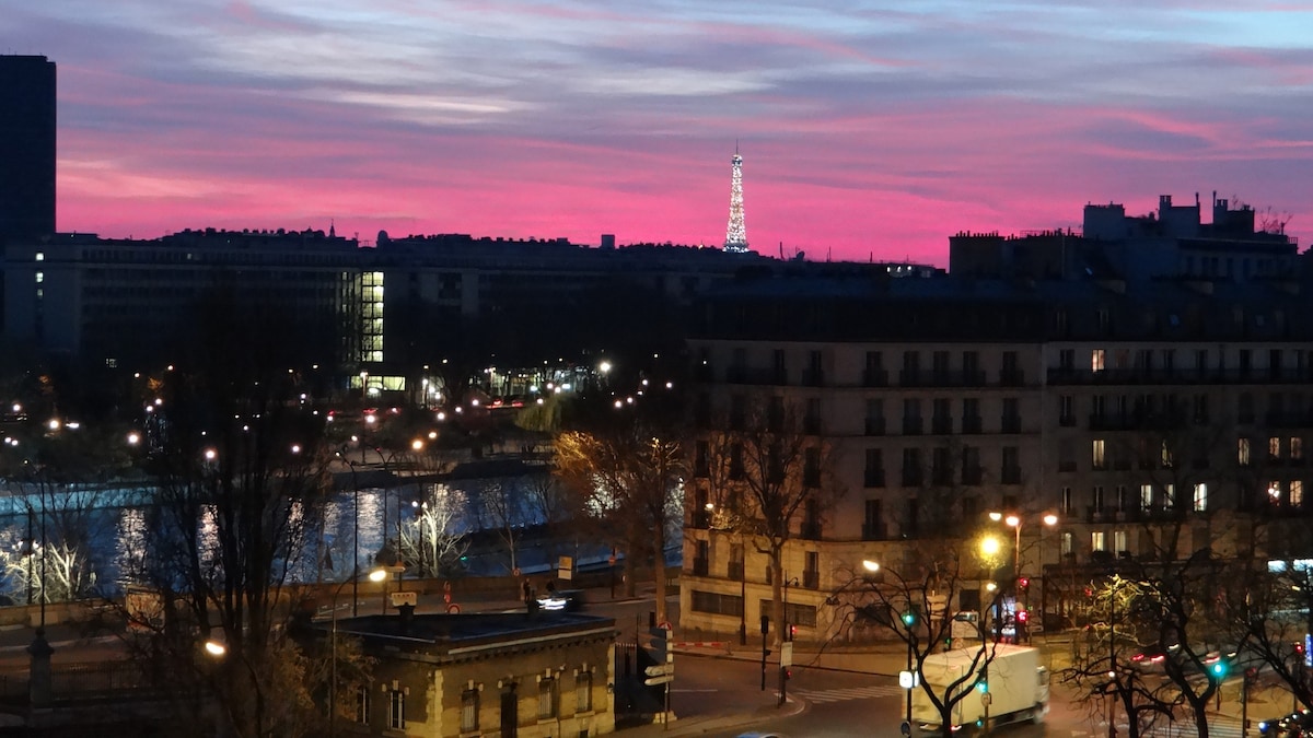 Marais Bastille Listed *单间公寓，欣赏美景