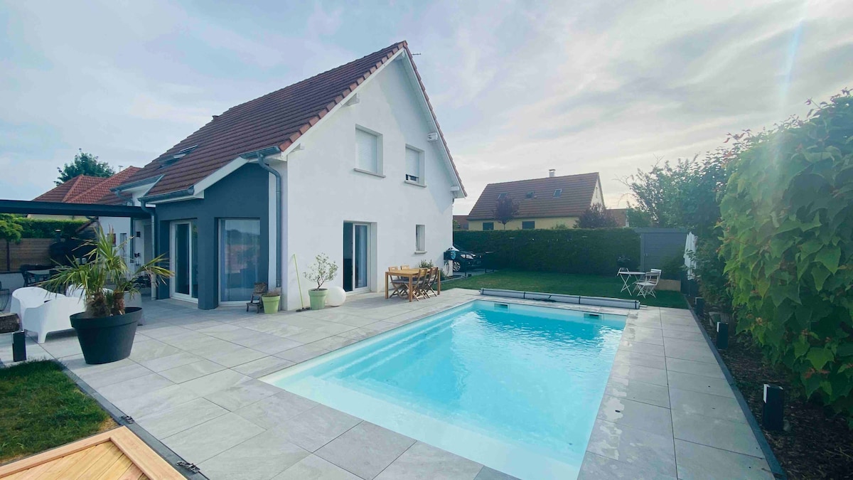 Maison individuelle avec Piscine au calme