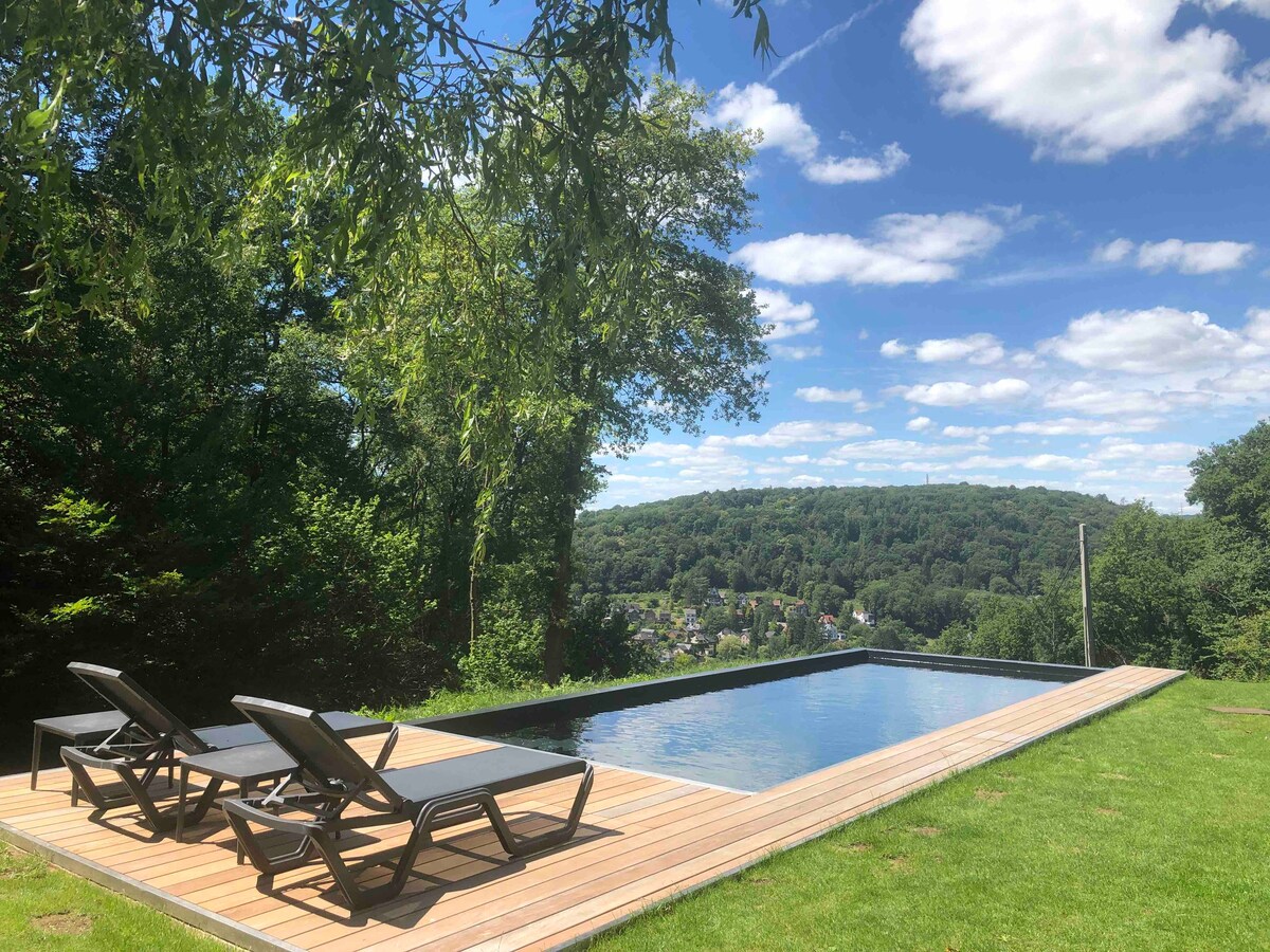 Maison de caractère en pleine nature avec piscine