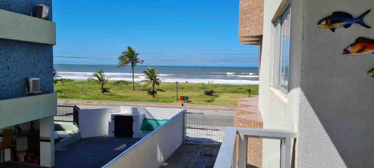 Beira-mar 🌊 Gaivotas amor 🥰 descanso home office!