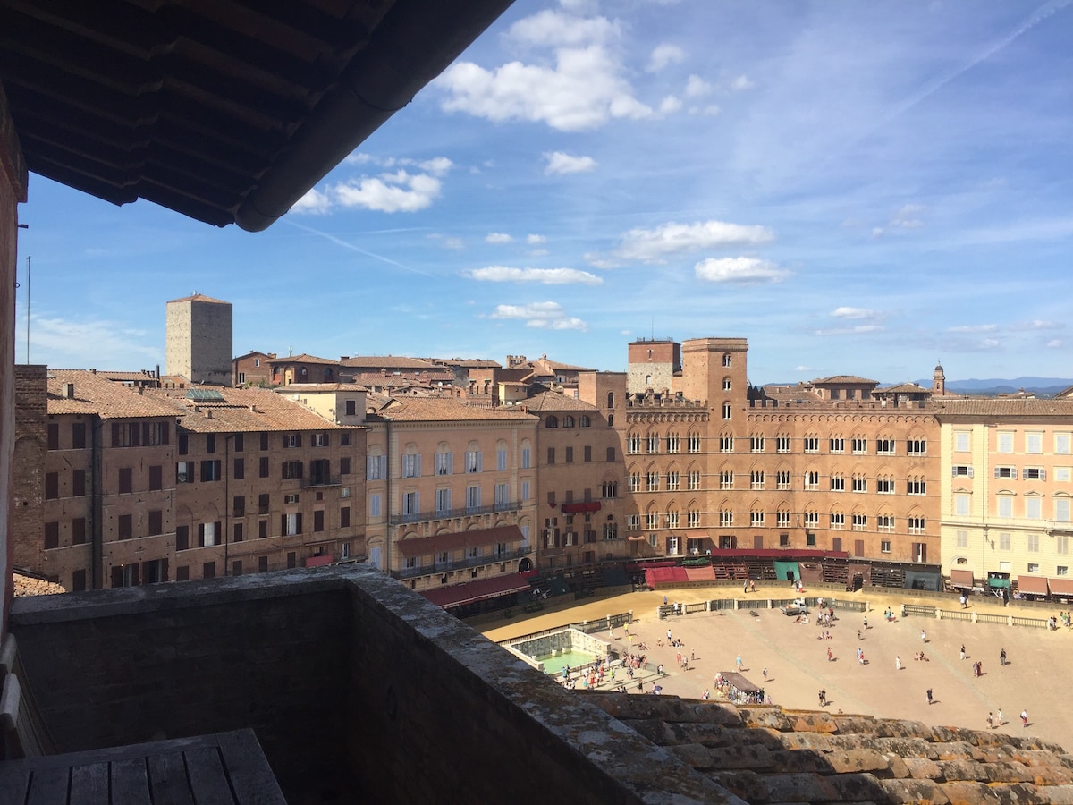 Piazza del Campo Siena公寓