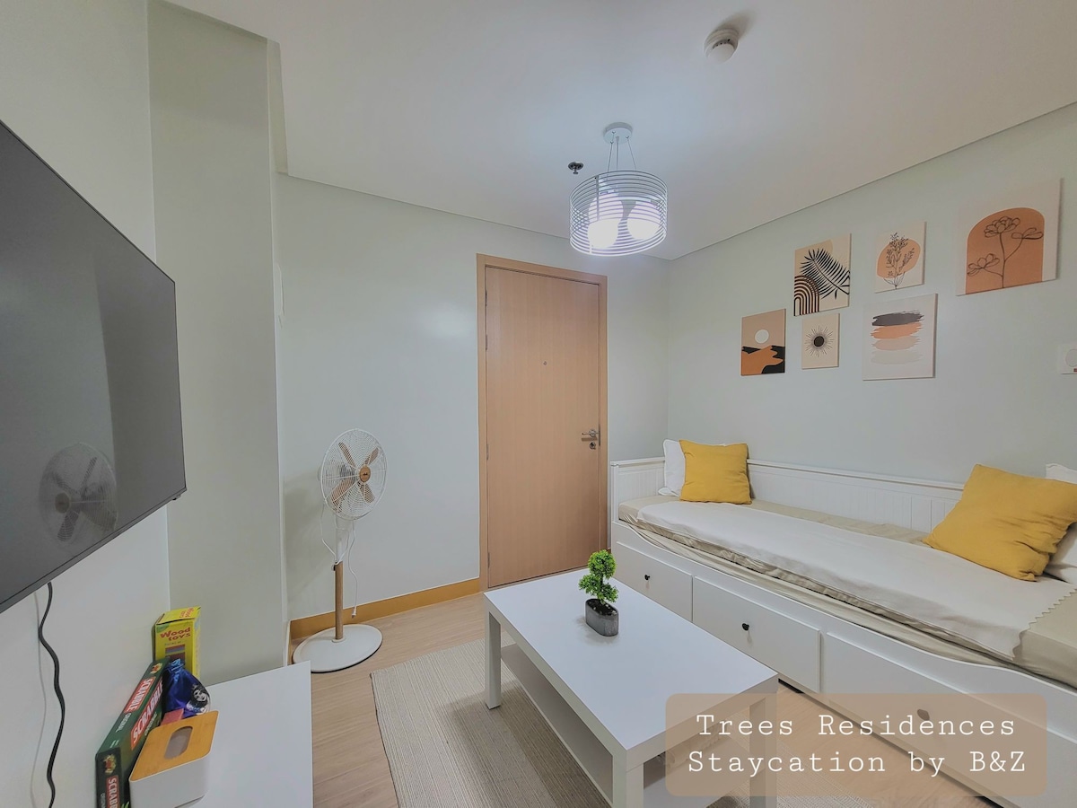 Trees Residences Staycation by B&Z -宽敞2卧