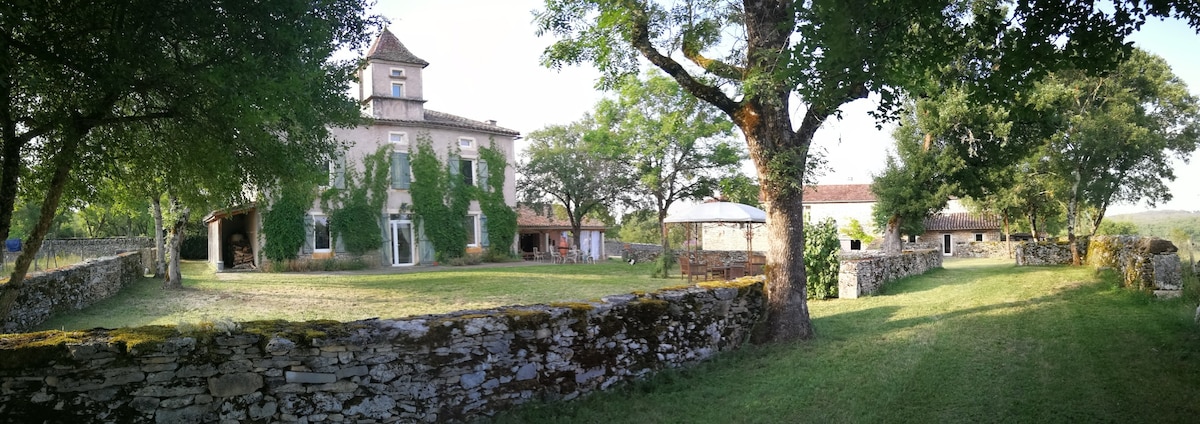 Maison de Maitre dans le Parc Régional du Quercy