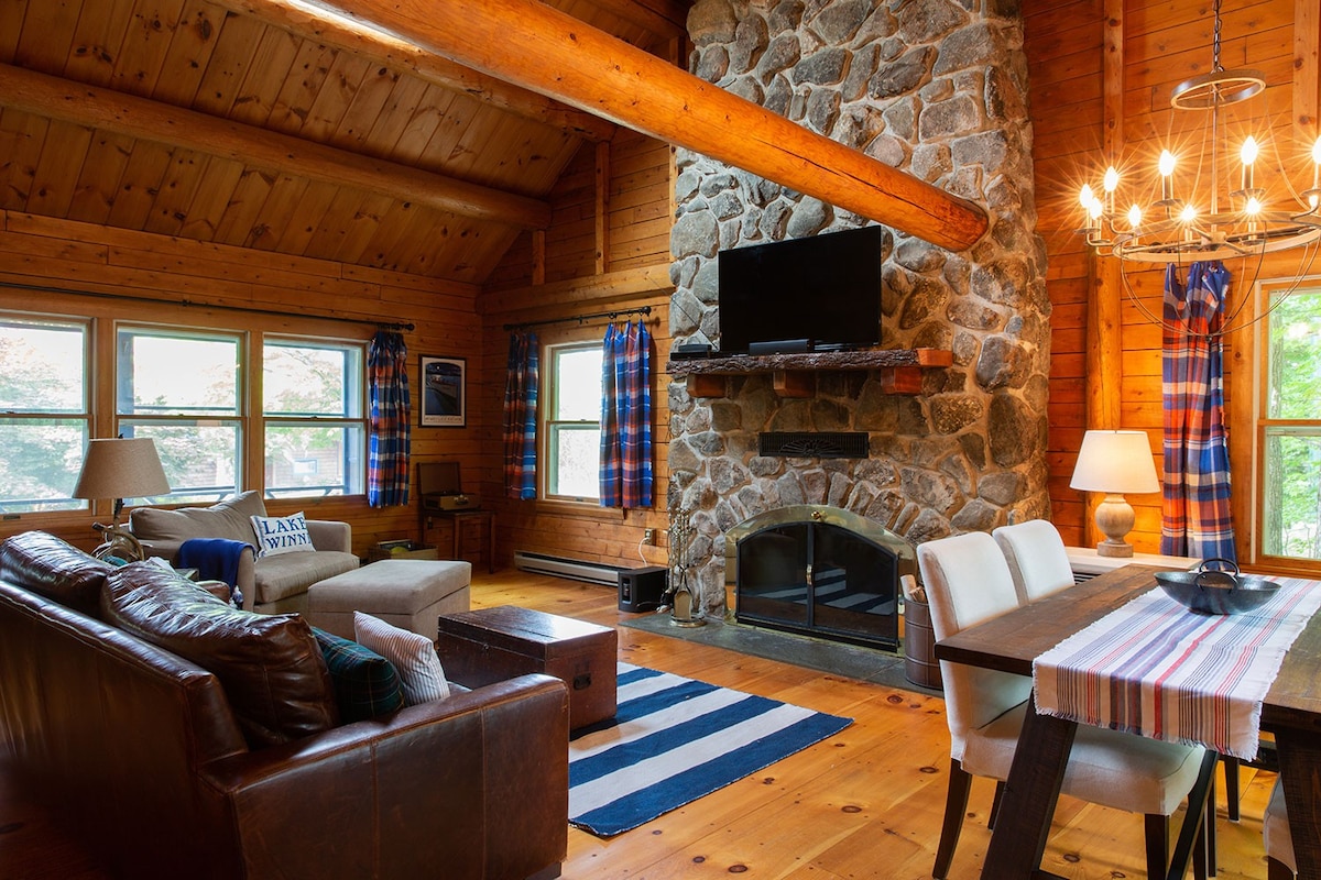 Look to the Mountains: Gunstock Acres Log Cabin