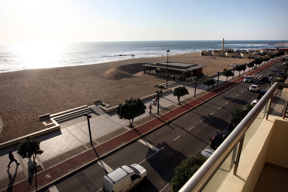 Póvoa Praia 2卧室，可欣赏海景