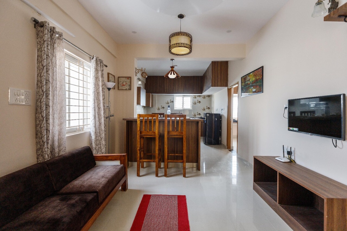 2BHK适合6 nr RevaCollege-Yelahanka-BharitiyaCity