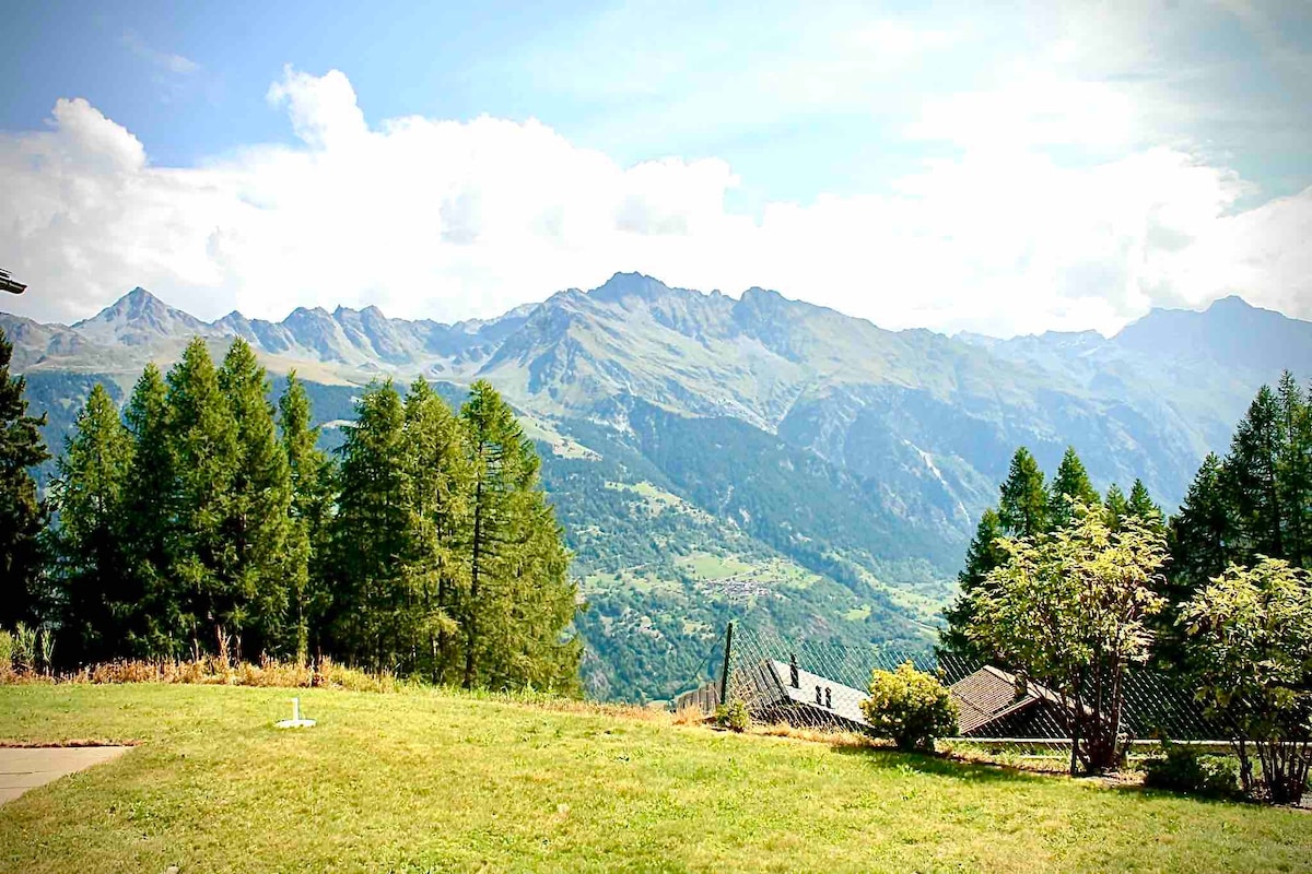 「Le Bambi」， Verbier附近的度假木屋， Val de Bagnes