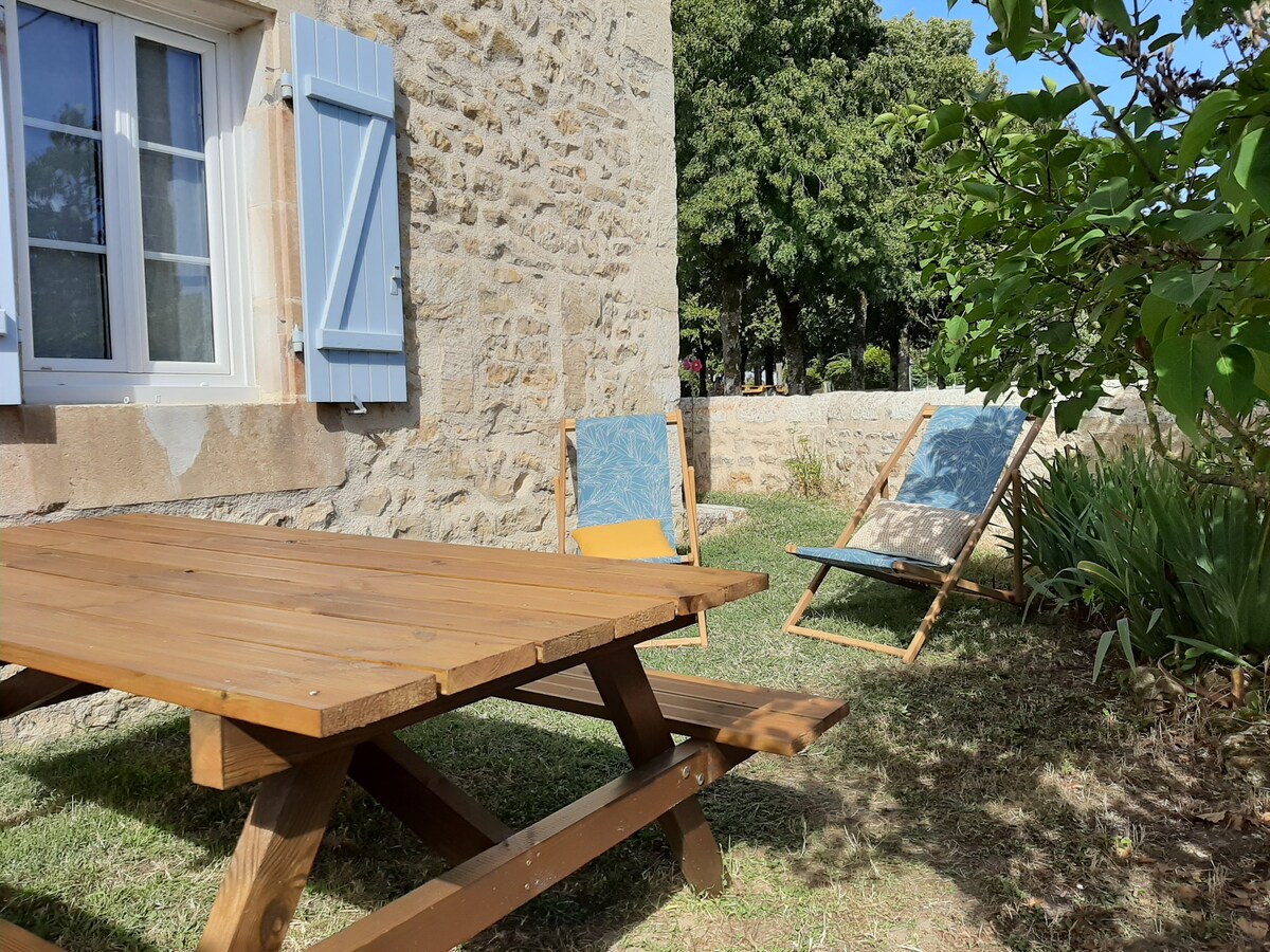 Logement indépendant avec jardin proche Poitiers