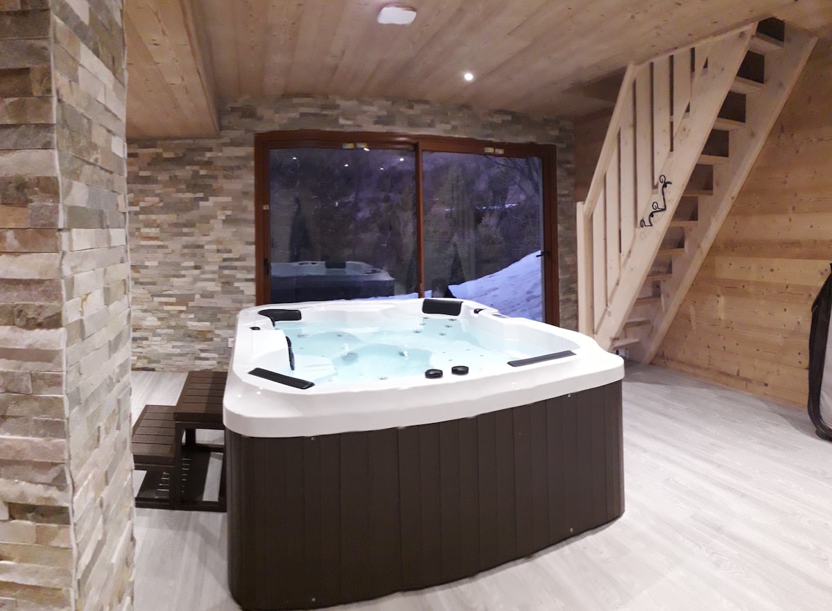 Chalet cocody jacuzzi