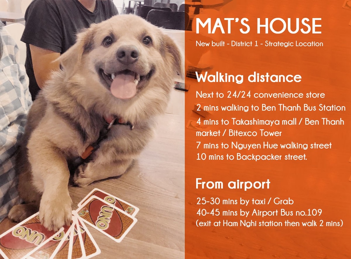 Mat 's House - district 1