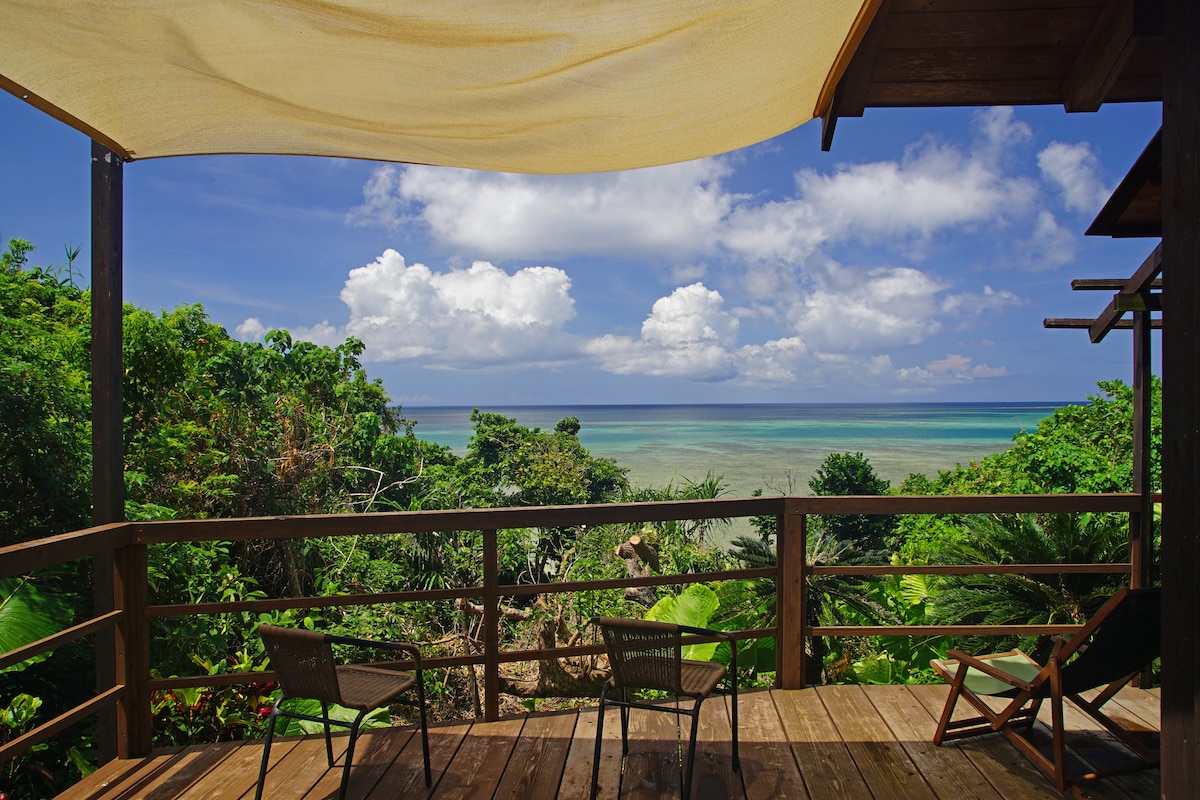 La Terrasse Kookaï La Terrace海景，秘密海滩