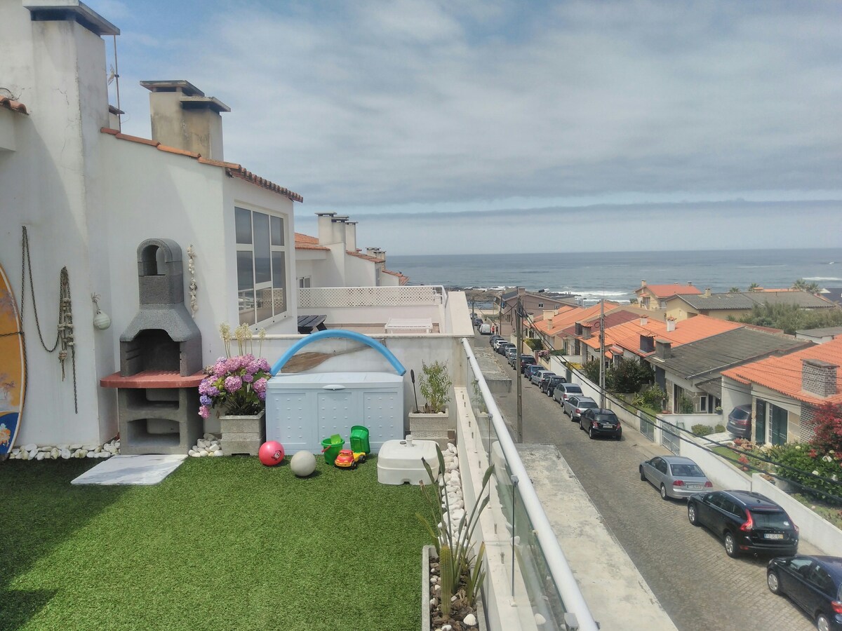 Vila Chã公寓/露台，距海滩150米