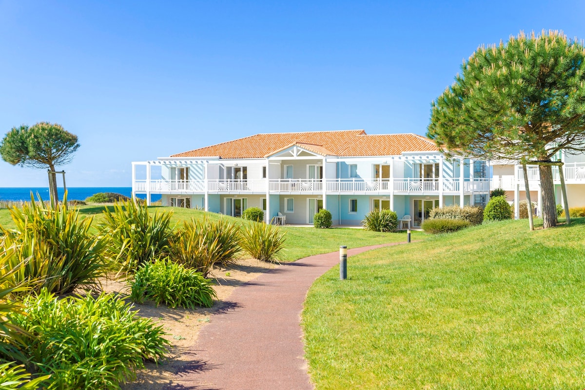 Studio cosy et ensoleillé en bord de mer