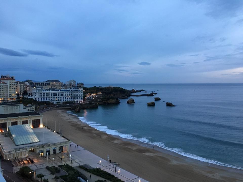 海景单间公寓，位于海滩脚下， BIARRITZ 912