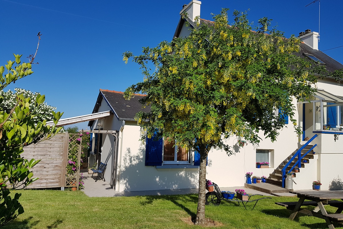 Gite entre Manche et Atlantique avec piscine