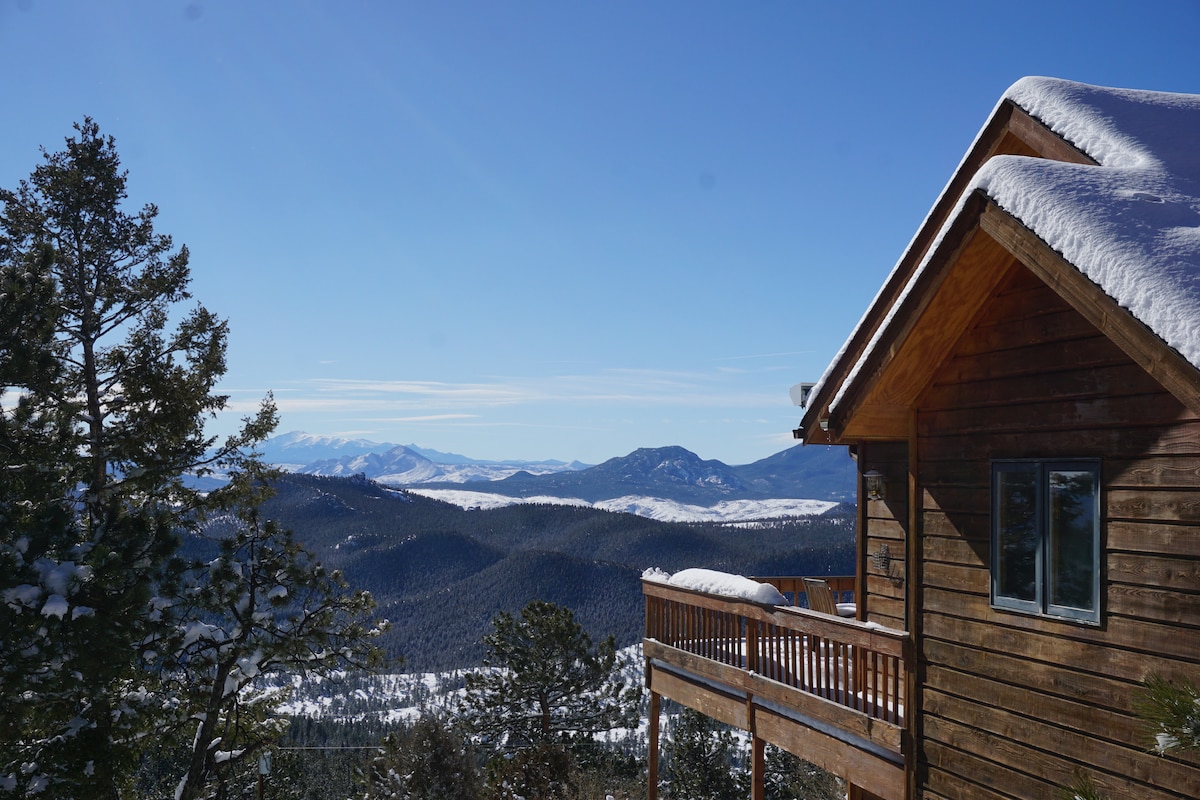 派克峰（ Pikes Peak ）的宁静景色