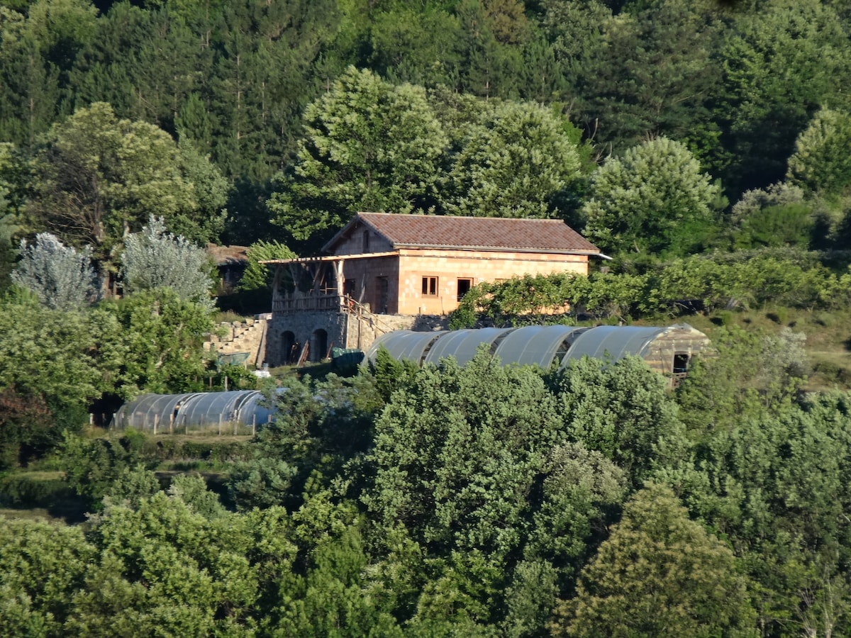 Gîte à la ferme dans cadre exceptionnel