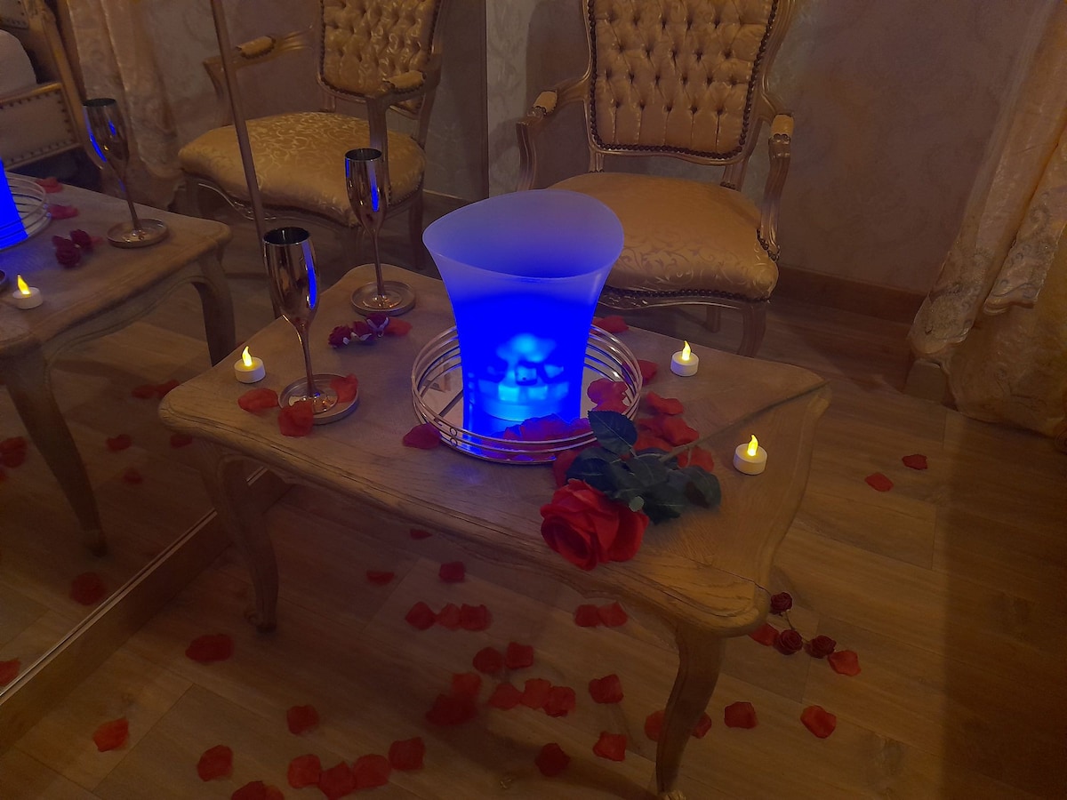 Suite romantique avec jaccuzzi privé