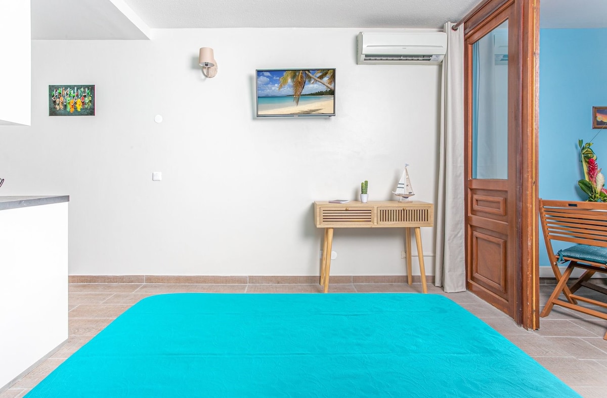 New!! Studio Corail - 5 min from the beach