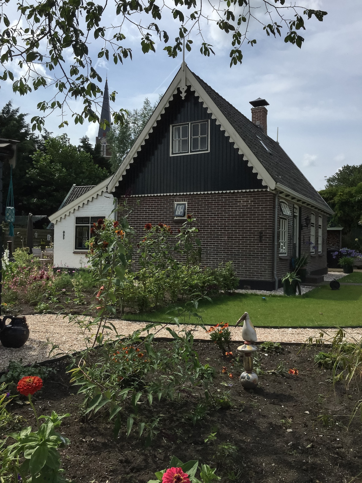 安迪克IJsselmeer历史悠久的私人小屋