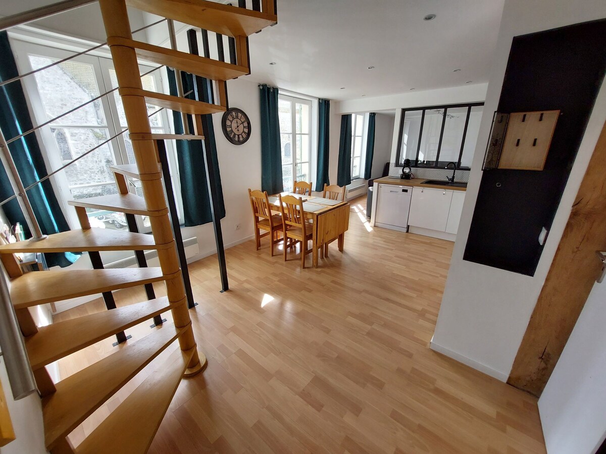 Appartement en centre de village