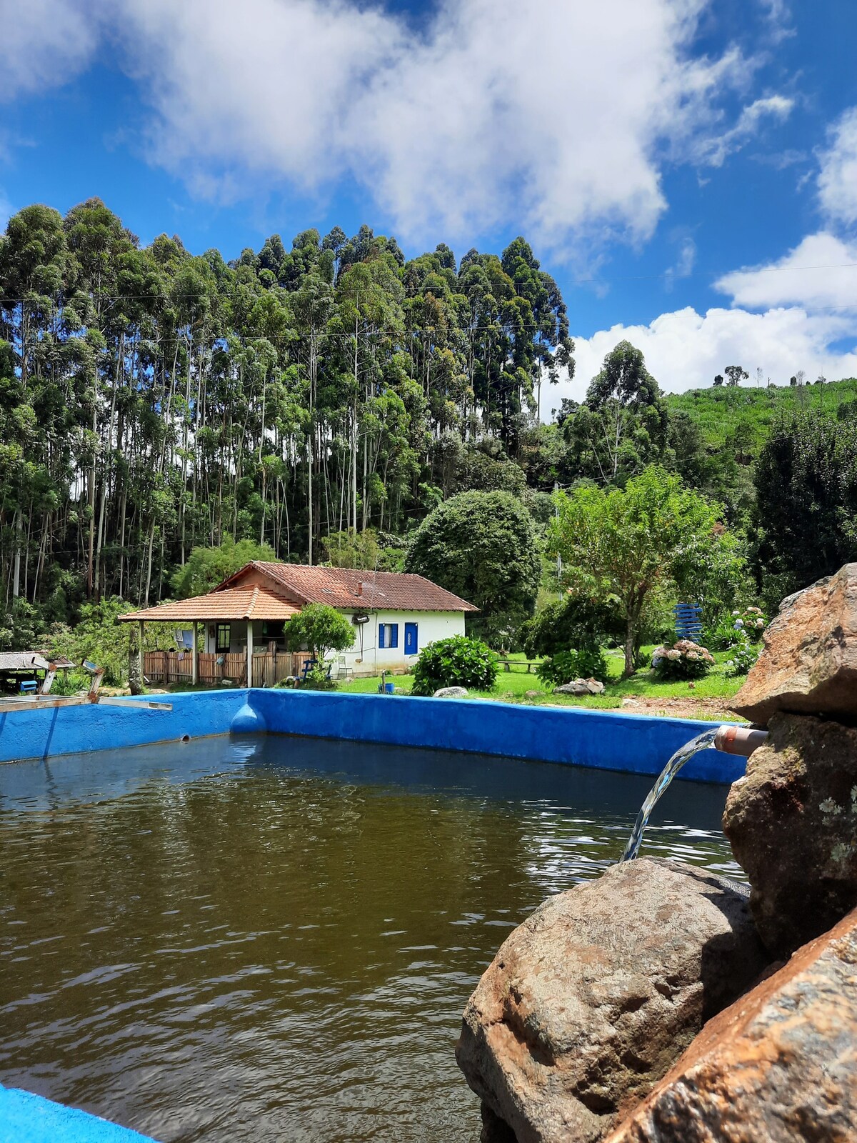 Rancho com piscina em Itamonte Mg