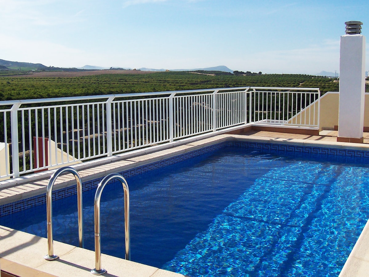 Lovely 2 Bed Apartment with Views (Algorfa Spain)