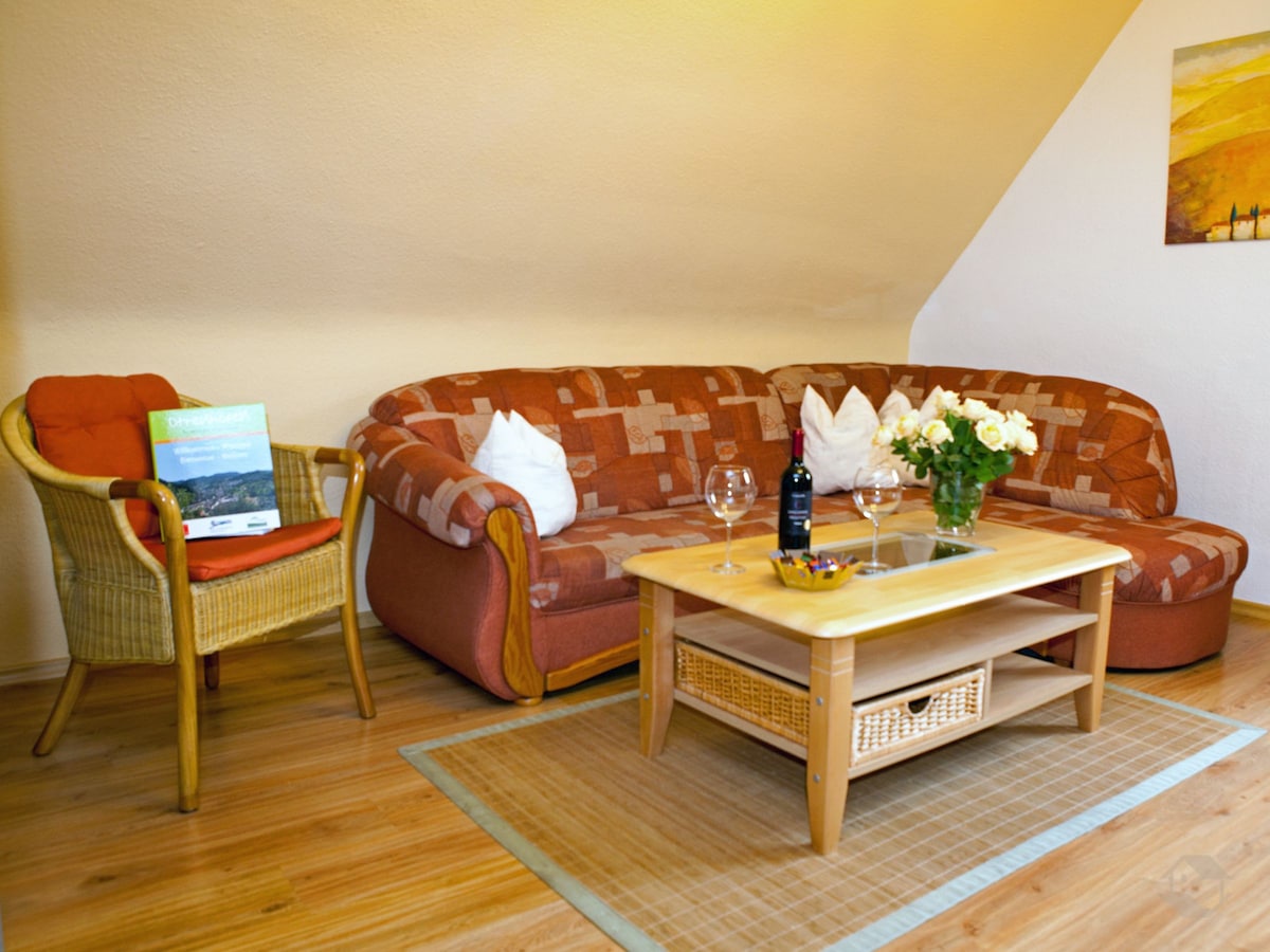 Haus am Mühlenweg, (Ottenhöfen), NR-Ferienwohnung, 75qm, 2 Schlafzimmer, max.4 Personen