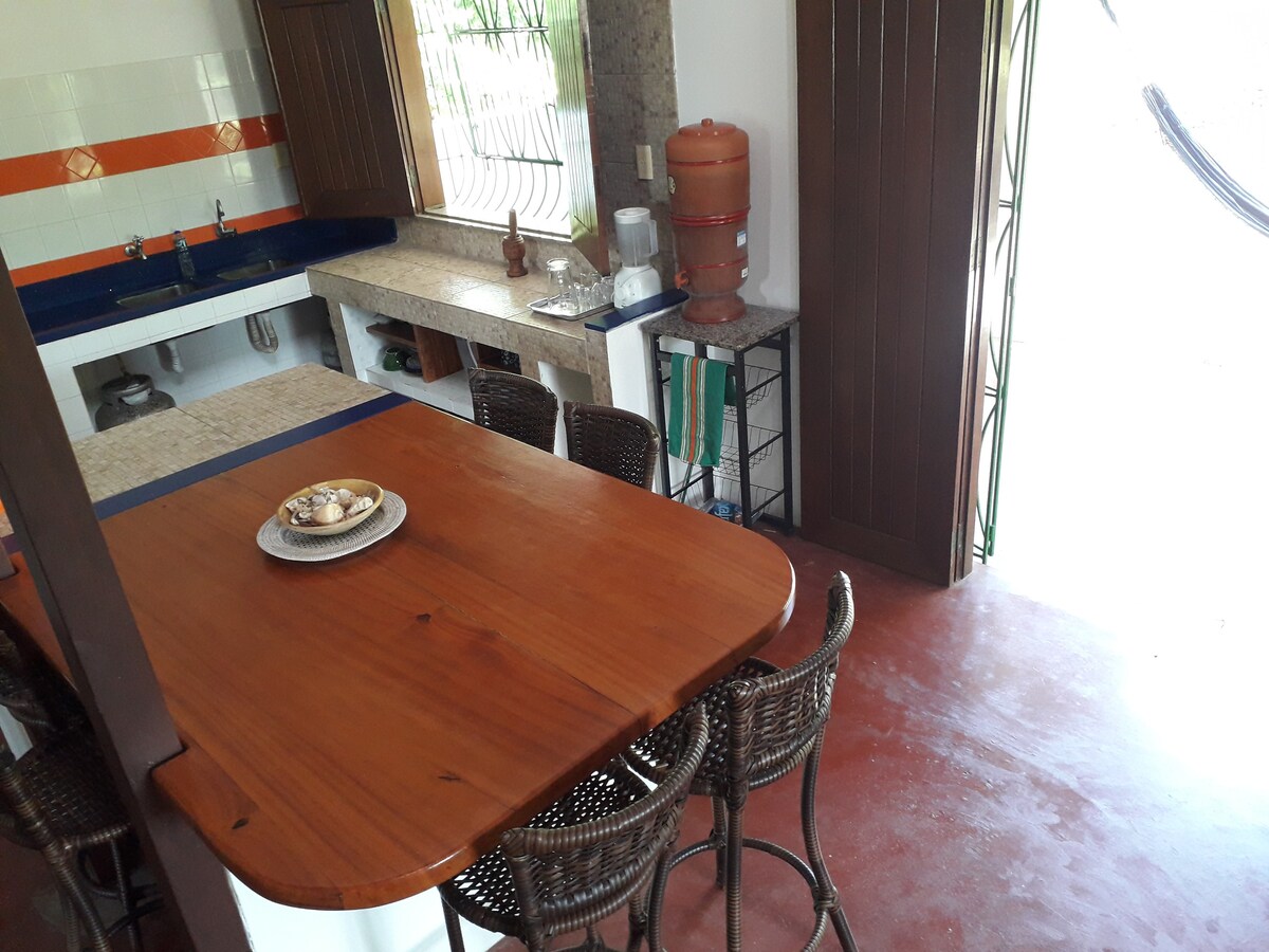 Cosy and spacious house, 300 meters from the beach