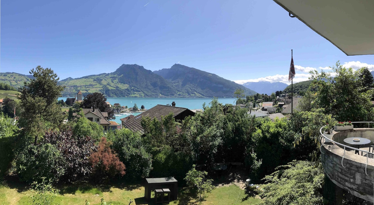 湖景公寓-通往瑞士阿尔卑斯山脉的门