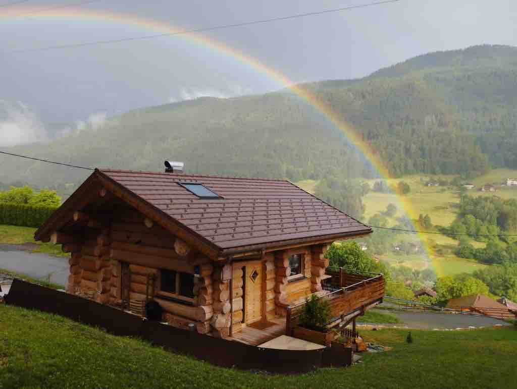 Brand new Log Home Unique in the region