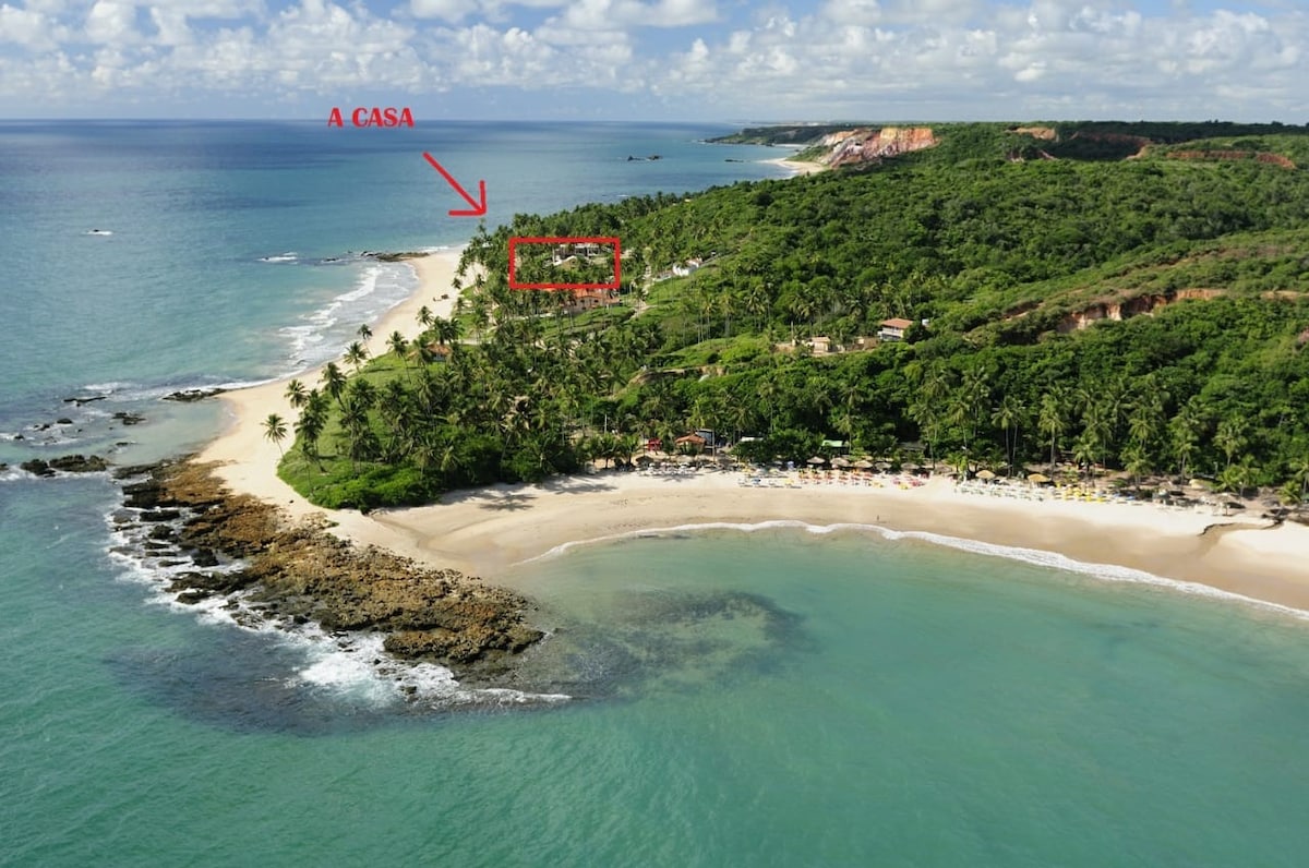 Beira Mar na Praia de Coqueirinho, Paraíba