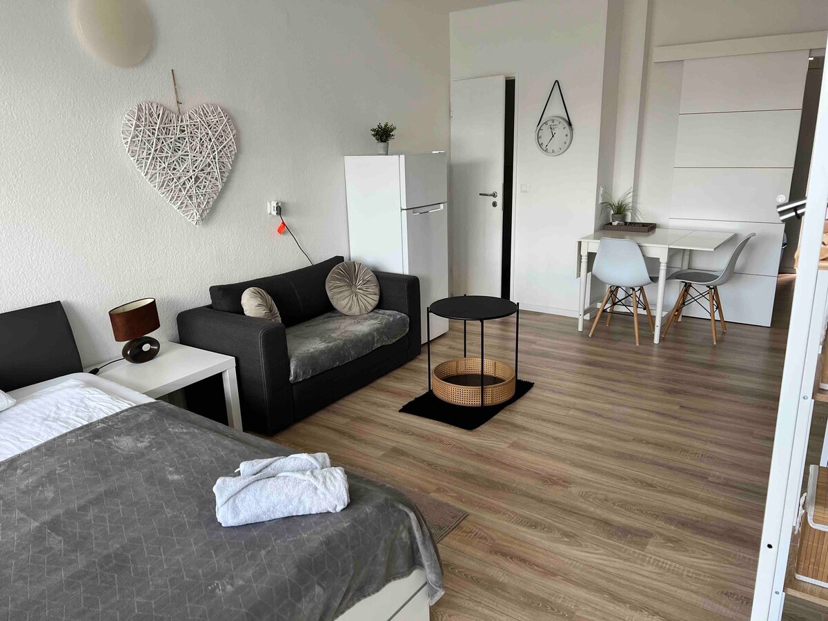 现代明亮的单卧公寓-马尔堡