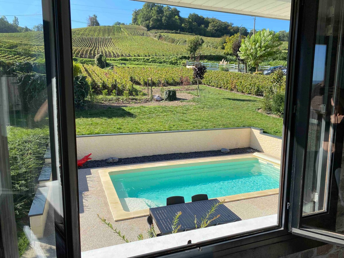 Le Clos Saint Vincent别墅，带游泳池的Le Clos Saint Vincent