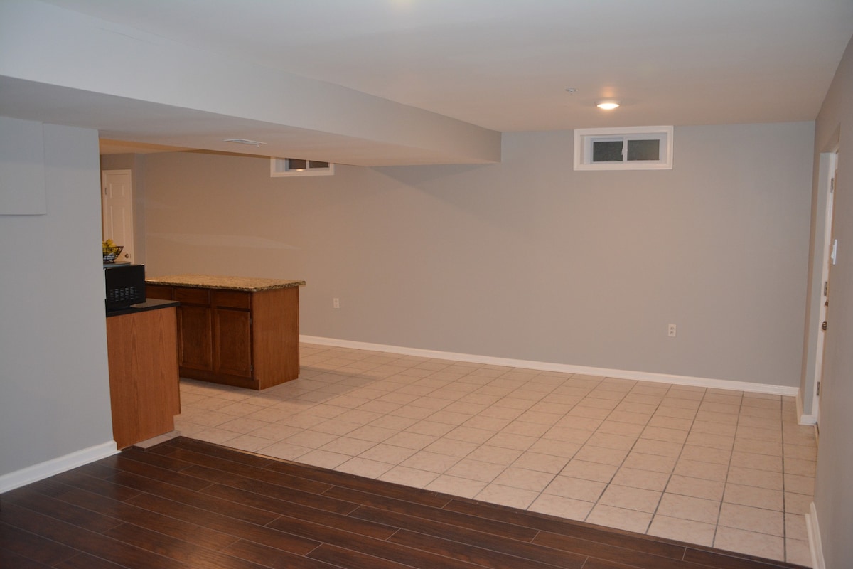 Renovated Basement with Private Entrance