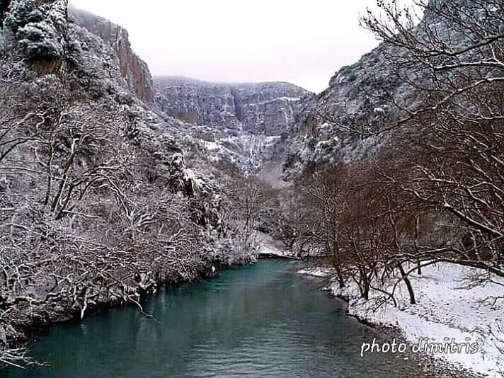 4 guests.. Vikos Voidomatis Canyon 1Km.